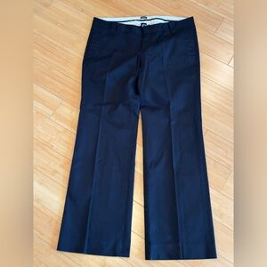 LIKE NEW! Classic! Gap Black Stretch Patterned Cotton Dress Slacks Pants Sz 10a